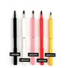 COOLHIYA Retractable Lip Brush with Nylon Fiber Bristles Portable Makeup Tool Kit for Precise Lipstick Application Pink Metal Tube Compact Design for Travel and Professional Use view 2