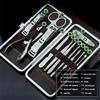 1 Set Stainless Steel Nail Clipper Cutter Trimmer Ear Pick Grooming Kit Manicure Set Pedicure Toe Nail Art Beauty Tools Kits view 3