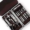 1 Set Stainless Steel Nail Clipper Cutter Trimmer Ear Pick Grooming Kit Manicure Set Pedicure Toe Nail Art Beauty Tools Kits view 4