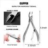 12Pcs/Set Professional Pedicure Tools Ingrown Toenail Tools Kit Nail Care Ingrown Toenail Removal Correction Clippers Foot Care view 2