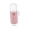 COOLHIYA Portable Nano Facial Steamer Handheld Moisturizing Mist Sprayer USB Rechargeable Face Humidifier for Hydrating Skin Care and Softening Dry Cracked Skin Random Color view 2