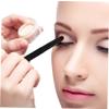 COOLHIYA 2pcs Angled Eyebrow Brush Double-ended Professional Cosmetic Makeup Tool for Shaping and Defining Brows with Portable Cover view 4