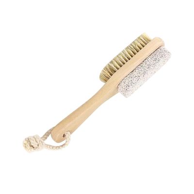 IWOWHERO 2pcs Double-Sided Pumice Foot Scraper Brush for Callus Removal Dead Skin Remover Pedicure Tool Portable Foot File