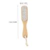 IWOWHERO 2pcs Double-Sided Pumice Foot Scraper Brush for Callus Removal Dead Skin Remover Pedicure Tool Portable Foot File view 3
