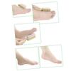 IWOWHERO 2pcs Double-Sided Pumice Foot Scraper Brush for Callus Removal Dead Skin Remover Pedicure Tool Portable Foot File view 4