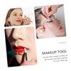 Beatifufu 300 Pcs Portable Lip Brush for Women Makeup Tools Lipstick and Mascara Applicators with Inclined Design Lightweight and Compact for Eyelash Cleaning Eye Shadow Lipstick Application view 2