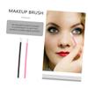 Beatifufu 300 Pcs Portable Lip Brush for Women Makeup Tools Lipstick and Mascara Applicators with Inclined Design Lightweight and Compact for Eyelash Cleaning Eye Shadow Lipstick Application view 3