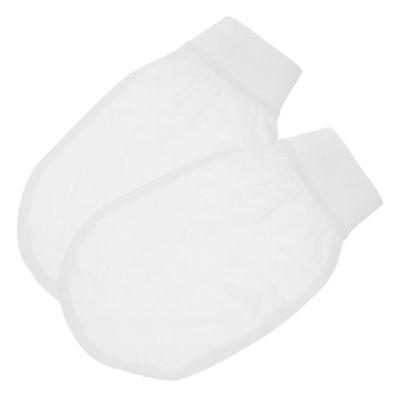 Beatifufu 2Pcs Portable Exfoliating Shower Gloves Soft Artificial Fiber Bath Mittens for Full Body Skin Cleansing Dead Skin Removal Comfortable and Lightweight for Home Hotel and Dormitory