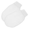 Beatifufu 2Pcs Portable Exfoliating Shower Gloves Soft Artificial Fiber Bath Mittens for Full Body Skin Cleansing Dead Skin Removal Comfortable and Lightweight for Home Hotel and Dormitory view 1