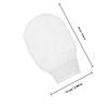 Beatifufu 2Pcs Portable Exfoliating Shower Gloves Soft Artificial Fiber Bath Mittens for Full Body Skin Cleansing Dead Skin Removal Comfortable and Lightweight for Home Hotel and Dormitory view 2