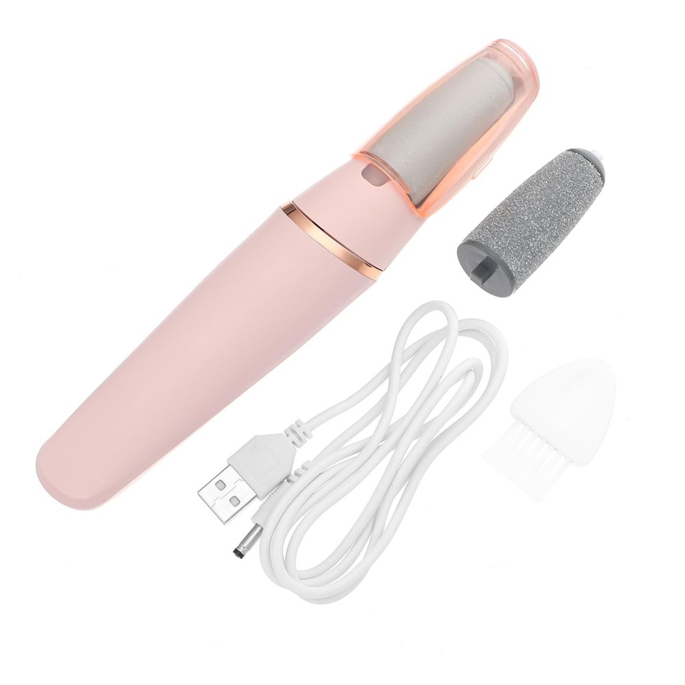 Beatifufu Portable Electric Foot File Callus Remover Pedicure Tool for Dead Skin Removal Lightweight Foot Care Device Gift for Women