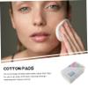 COOLHIYA 1 Box Disposable Triple Layer Cotton Pads for Makeup Removal Boxed Round Facial Cleansing Rounds Salon-Quality Soft Cotton Makeup Remover Pads for Women Skincare Routine view 3