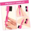 LALADEFIEE Replacement Eyebrow Brush with Dual-function Steel Needle Brush and Brow Comb for Women Precise Edge Hair Trimming Tool in PVC Case for Defining and Shaping Brows view 2