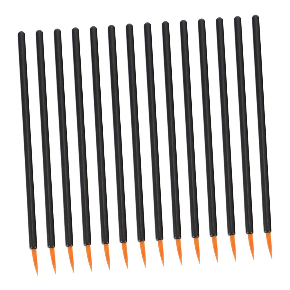 COOLHIYA 100pcs Eyeliner Brush Disposable Nylon Fiber Eyeliner Applicator Wands Lightweight Portable Eye Makeup Tools for Personal and Professional Use Random Color