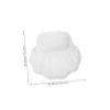 Beatifufu Splashproof Bath Tub Pillow with Suction Cups Lightweight Neck and Head Rest Cushion for Bathtub Spa and Travel and Clean Bathroom Pillow for Relaxing Soaks view 2