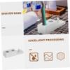 COOLHIYA Zinc Alloy Manual Razor Holder Stand for Beard Care Shaving Razor Bracket Stable Weighted Base for Organized Bathroom Countertop Use view 3