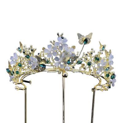 Alloy bridal crown hair accessory