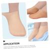 PLAFOPE 3 Pairs Moisturizing Foot Socks Elastic Exfoliating Lotion Socks for Dry Cracked Skin Foot Care Spa Supplies with Softening and Hydrating Function Reusable and Comfortable for Men view 2