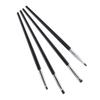 COOLHIYA 4pcs Eyeliner Brush Set for Women Fine Precision Eye Makeup Tools with Comfortable Grip Lightweight and Angled Brushes for Eyeshadow Application and Blending view 1