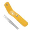 Beatifufu Portable Stainless Steel Nose Hair Trimmer Clip Practical Ergonomic Handle Precision Grooming Tool for Men and Home Use with Random Color Random Color view 1