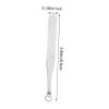 Beatifufu Portable Stainless Steel Nose Hair Trimmer Clip Practical Ergonomic Handle Precision Grooming Tool for Men and Home Use with Random Color Random Color view 2