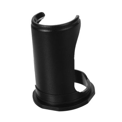 ETHZZLE Razor Stand and Shaving Brush Holder for Men Stable Base Razor Storage Organizer for Bathroom Portable Black Plastic Shaving Brush Display Stand for Home Salon Hotel Use