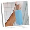 ETHZZLE 3pcs Shower Scrubbing Sponges Lightweight Bathing Sponges for Adults Supple Body Washing Tools in Gray Blue Pink for Gentle Skin Cleaning and Travel Use view 4