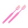 Anneome 2pcs Large Soft Bristle Body Scrubber with Handle Versatile Back Scrubber for Bathing and Exfoliating Ergonomic Shower Brush for Wet and Dry Use Extended Handle for Neck and view 1
