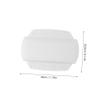 COOLHIYA Supple Bathtub Headrest Pillow with Suction Cups Non-Slip Design for Neck and Back Relief Bath Cushion Comfortable Tub Support view 2