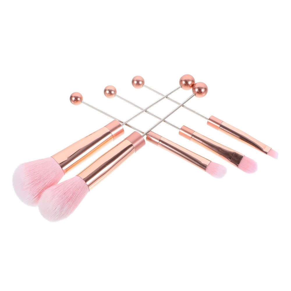 Gogogmee Rose Gold Makeup Brush Set for Women Soft Bristles for Blush Eye Shadow Cosmetics Brushes with Metal Handles Lightweight Portable Kit for Everyday Smooth Application