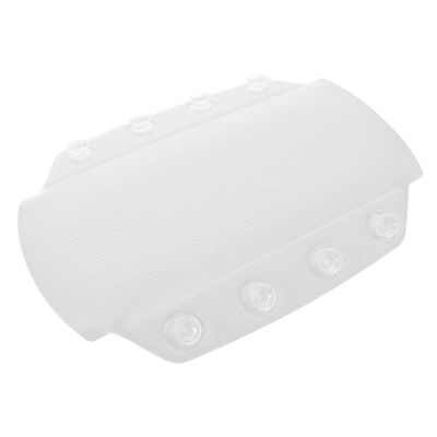 Beatifufu Bathtub Pillow with Strong Suction Cups Comfortable PVC Foam Headrest for Neck and Back Support Fit Bath Cushion for Soaking and Relaxation in Any Tub