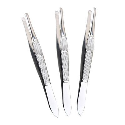 Beatifufu 3pcs Precision Stainless Steel Tweezers for Facial Hair with Storage Cases Ergonomic Grip Eyebrow Grooming and Eyelash Applicator Tool for Women and Teens