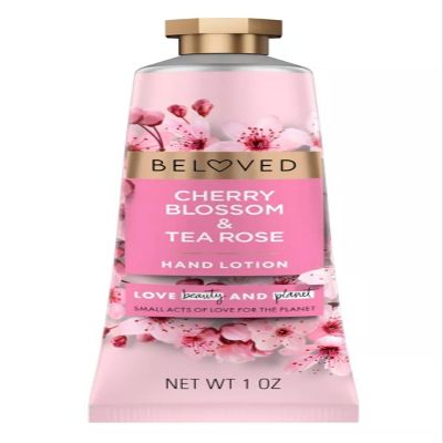 Beloved Cherry Blossom and Tea Rose Hand Lotion- Travel Size- 1 oz (Pack of 1)
