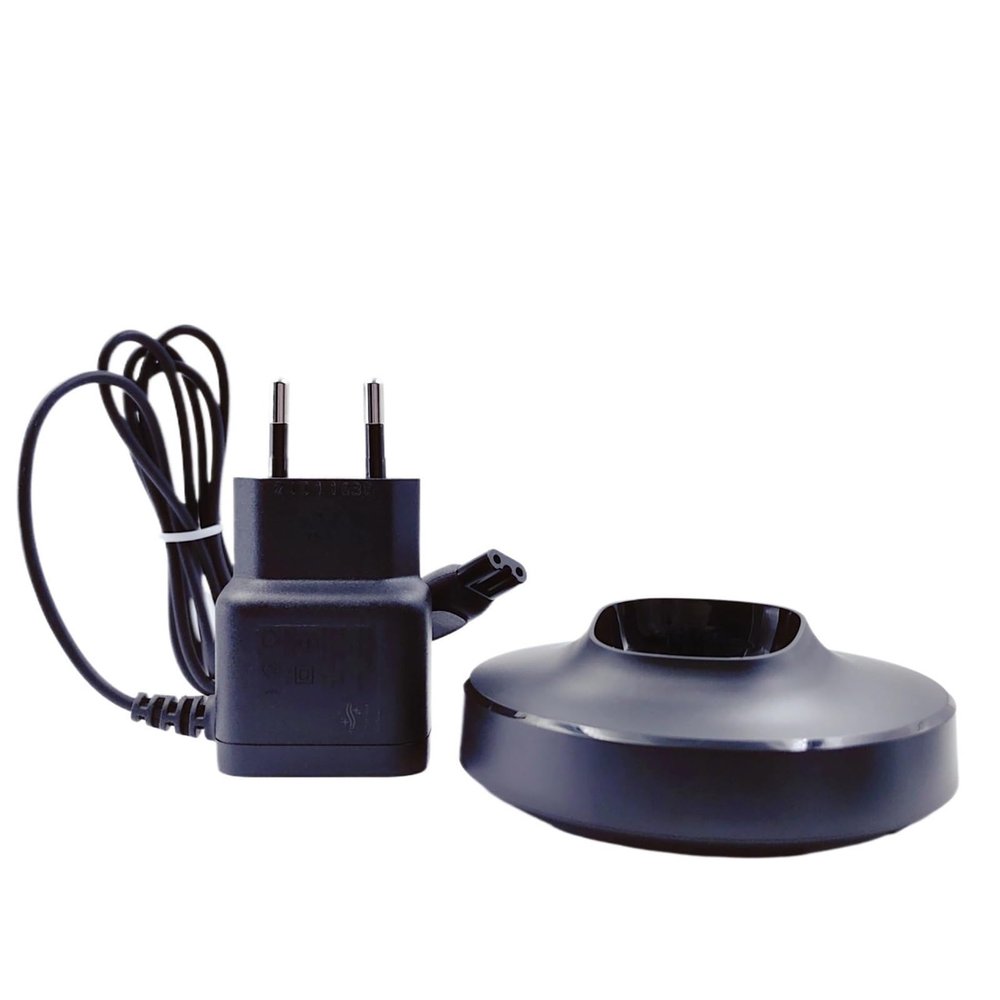 AC51/15V Charging Stand Base With HQ8505 Charger Cord, Compatible For Philips, Honeycomb Series 5000 7000 9000 Shaver S5531 S7731 S7735 S5536(EU Plug 1pcs)