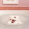 Bath Bombs- 2 Teddy Bear Shapes with Rose Flowers view 3