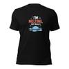 Cold Exposure Therapy T-Shirt | I'm Melting Not Really Funny Ice Bath Tee | Gift for Wim Hof Enthusiast (Small) Black view 1