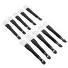 10pcs Silicone Facial Brush, Double Ended Mud Applicator, Clay Brush Set with Ergonomic Handle, Soft Spatula for Home Beauty Salon Travel Skin Care view 2