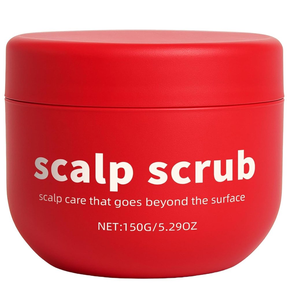 Avocado Oil Scalp Scrub, Rich in Grapefruit Extract, Grapeseed Extract, and Pumice, Natural Scrub & Dry Scalp, Gluten Free, Vegan