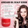 Avocado Oil Scalp Scrub, Rich in Grapefruit Extract, Grapeseed Extract, and Pumice, Natural Scrub & Dry Scalp, Gluten Free, Vegan view 3