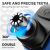 Drkicsy Rechargeable Portable Nose Hair Trimmer for Men and Women, Electric Nose Hair Remover Nasal Hair Cutter Shaver (Blue) view 4