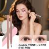 Under Eye Illuminating Pen  Color Silkworm Eye Highlight Stick | 2.5g Concealer Eyeshadow To Brighten Dark Circles, Eyes Glow & Radiance For Daily Makeup, Travel, Or Birthday Party Looks view 2