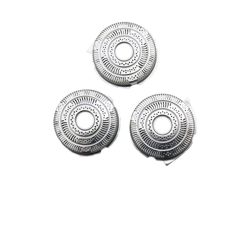 3pcs HQ9 Stainless Steel Replacement Razor Heads fitCompatible For PhilipsHQ8140 HQ8240 HQ9090 PT920 HQ9160 HQ9170 HQ9190 HQ8160