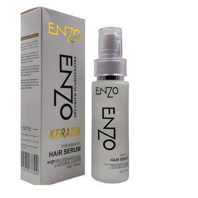 En.zo Professional Keratin Hair Serum, Natural Luster Treatment for Dry Damaged Hair, 100ml