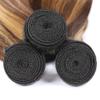 Niciitysi Ombre T1b427 Straight Human Hair Bundles 12 14 16 inch Double Weft Brazilian Remy Hair Extensions Three Tone Brown and Blonde Bundles Soft Silky for Women view 4
