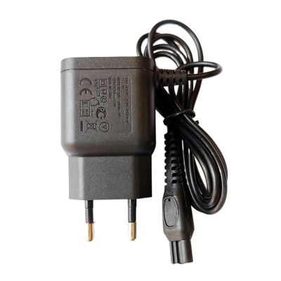 15V 5.4W 2-Prong EU Wall Plug AC Power Shaver Adapter Charger, Compatible for Philips, Compatible for Norelco, HQ8505 HQ8500 HQ6070 HQ6075 HQ6090 PT860 AT890(EU Plug 1pcs)