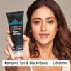 Caffeine Naked & Raw Coffee Face Scrub, Black, Normal to Oily Skin, Natural Exfoliating Formula with Vitamin E view 2