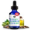 MEINTU DMSO Castor Oil- Pure Cold Pressed Organic Blend Supports Skin Renewal, Detox & Immune Balance- Hexane Free for Face, Joint & Muscles- Vegan Castor Oil for Eyelashes- 2 Oz view 1