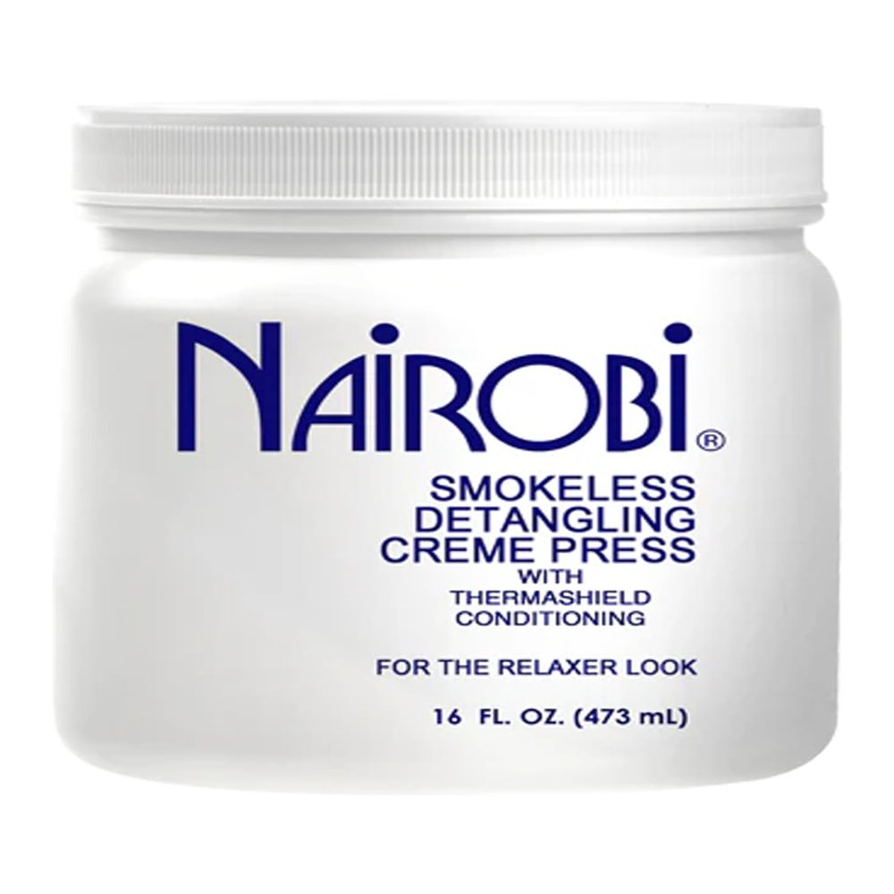 Nairo Smokeless Detangling Creme Press, 16 Ounce