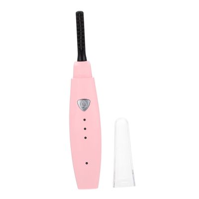 Beatifufu USB Rechargeable Electric Eyelash Curler Portable Heated Lash Perm Tool with Fast Heating Handheld Household Lash Curler for Natural Curls
