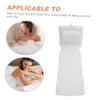 COOLHIYA Breathable Bathtub Pillow with Neck and Back Support Non-Slip Spa Cushion with Suction Cups for Adults Comfortable Elastic Bathroom Mat for Relaxing Bath view 3
